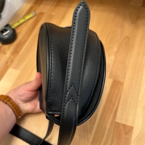 Louis Vuitton Authentic Tambourin Black Crossbody Bag Smooth Calf Leather - Picture 9 of 12